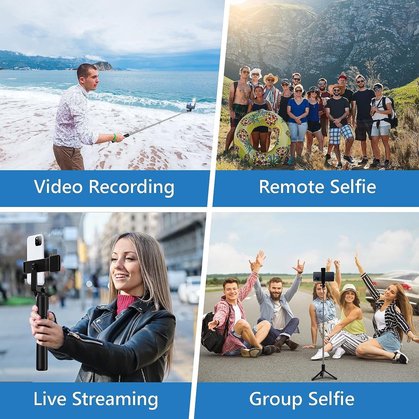 Cmybabee,40In Retractable Selfie Stick with Tripod
