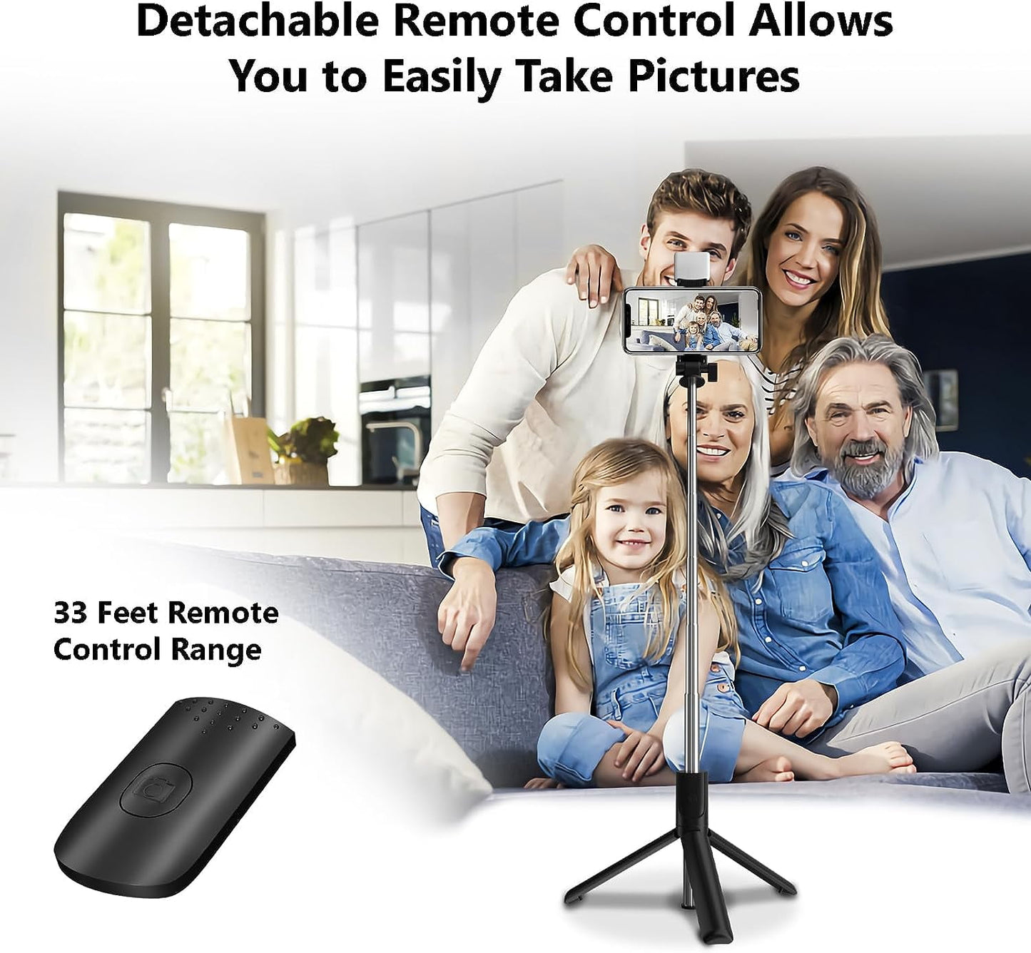 Cmybabee,40In Retractable Selfie Stick with Tripod