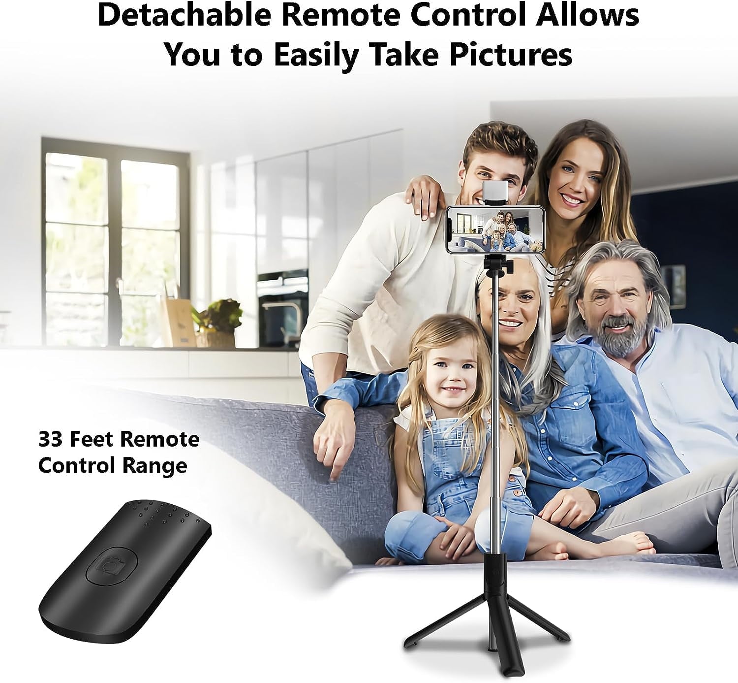 Cmybabee,40In Retractable Selfie Stick with Tripod